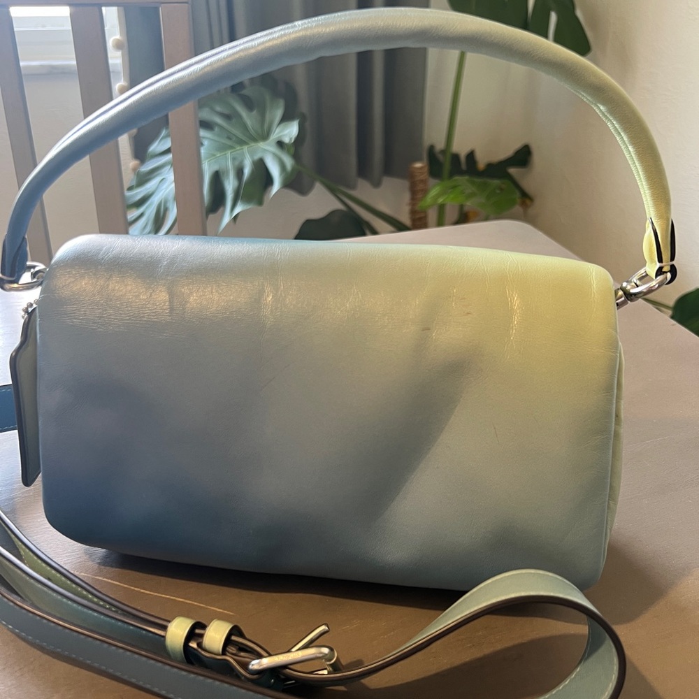Coach Ombré Pillow Tabby 26 Blue Aqua Shoulder Crossbody Bag V Gently Used - Picture 6 of 15